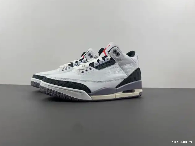 Grey Jordan Air Cement 3 CT8532-106 0325